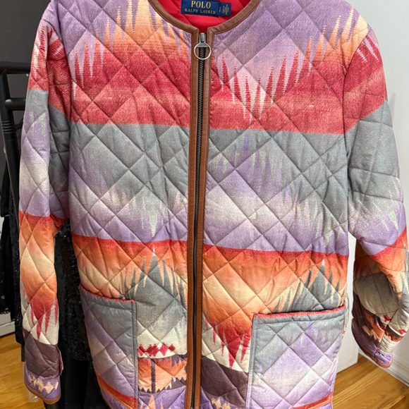Ralph Lauren Multicolor Quilted Utility Jacket - Picture 6 of 7